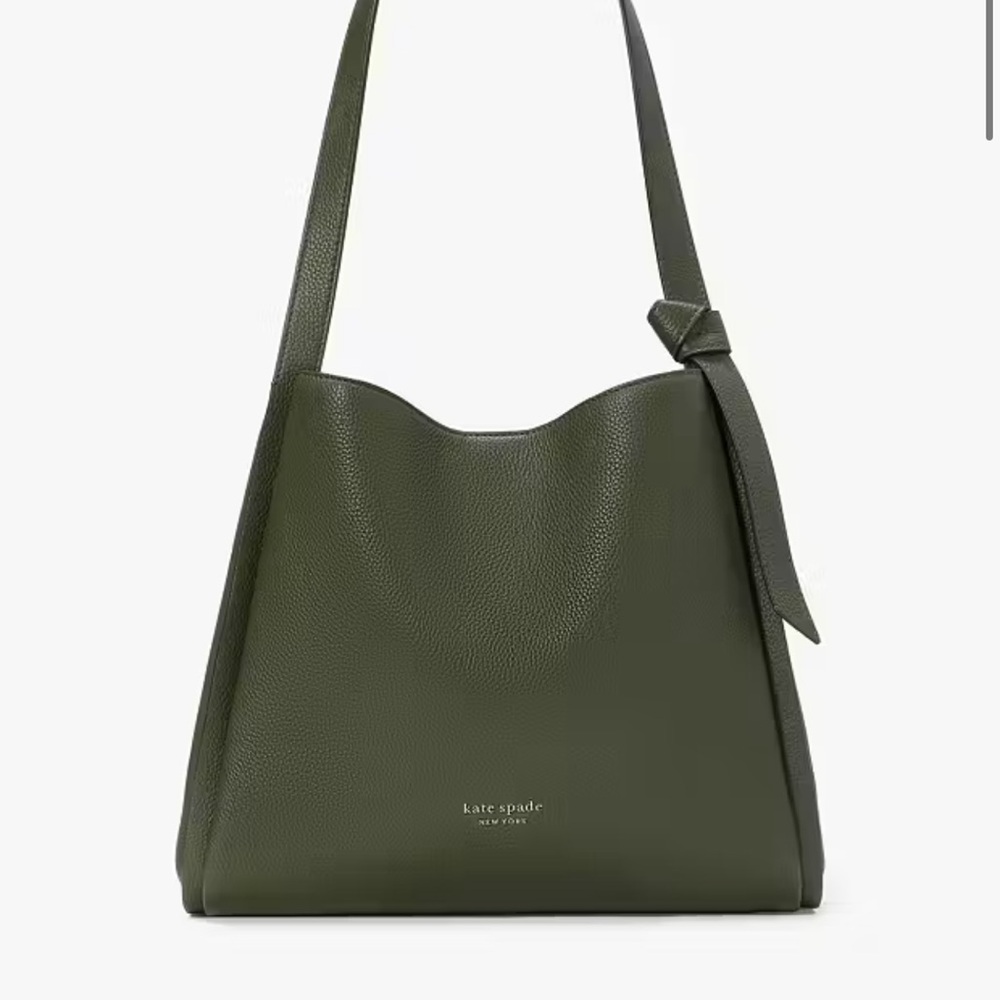 Kate Spade Knott Large Shoulder Bag - Bonsai Tree (Dark Green)